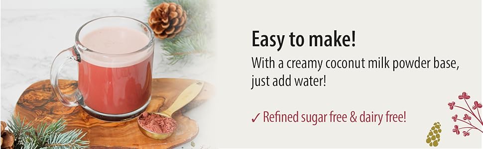 organic traditions red velvet latte