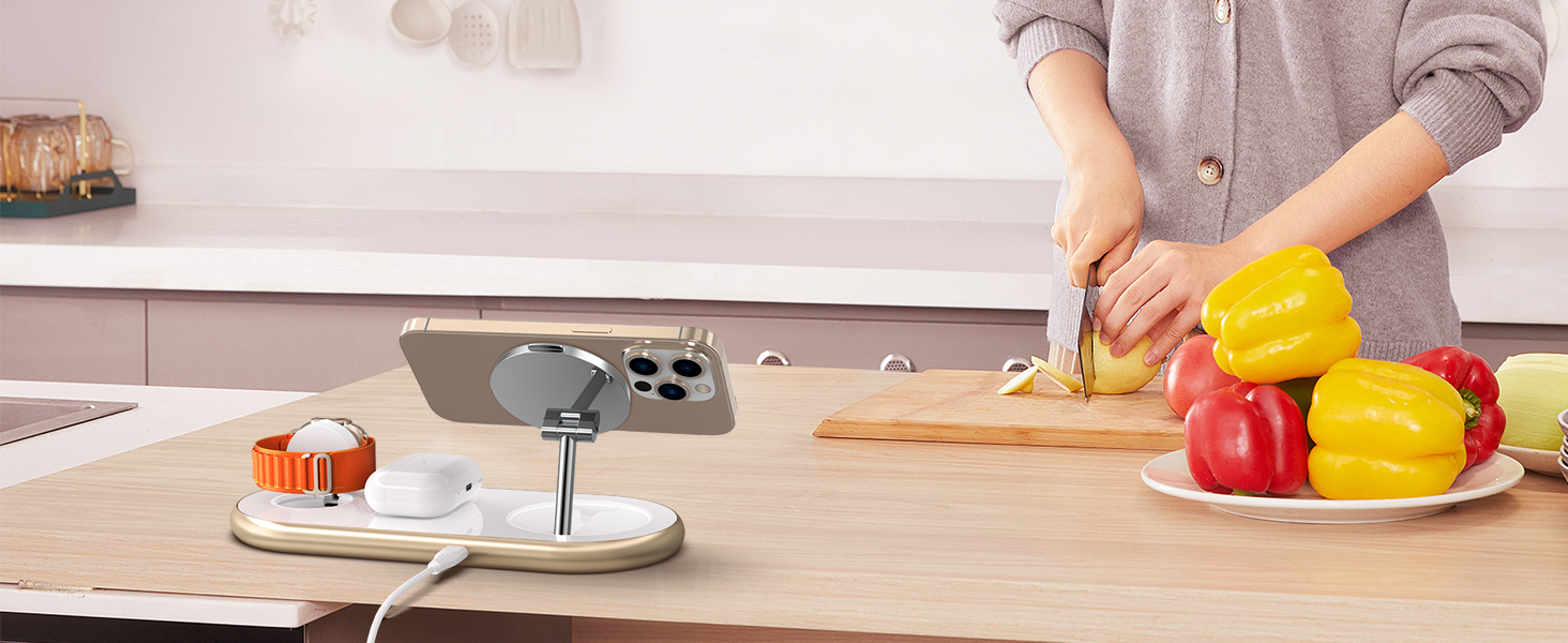 phone watch charging station