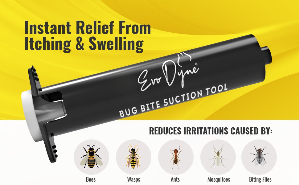 Evo Dyne 2Pack Bug Bite Suction Tool Natural Bug Bites