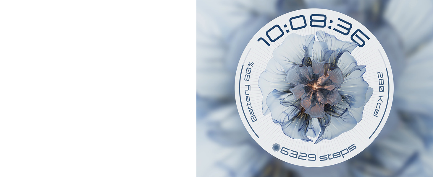 HUAWEI Watch GT 5 41mm Montre Connectée Bleu + FreeBuds 5i, Design aux