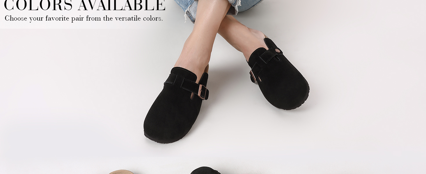 suede clogs 0705