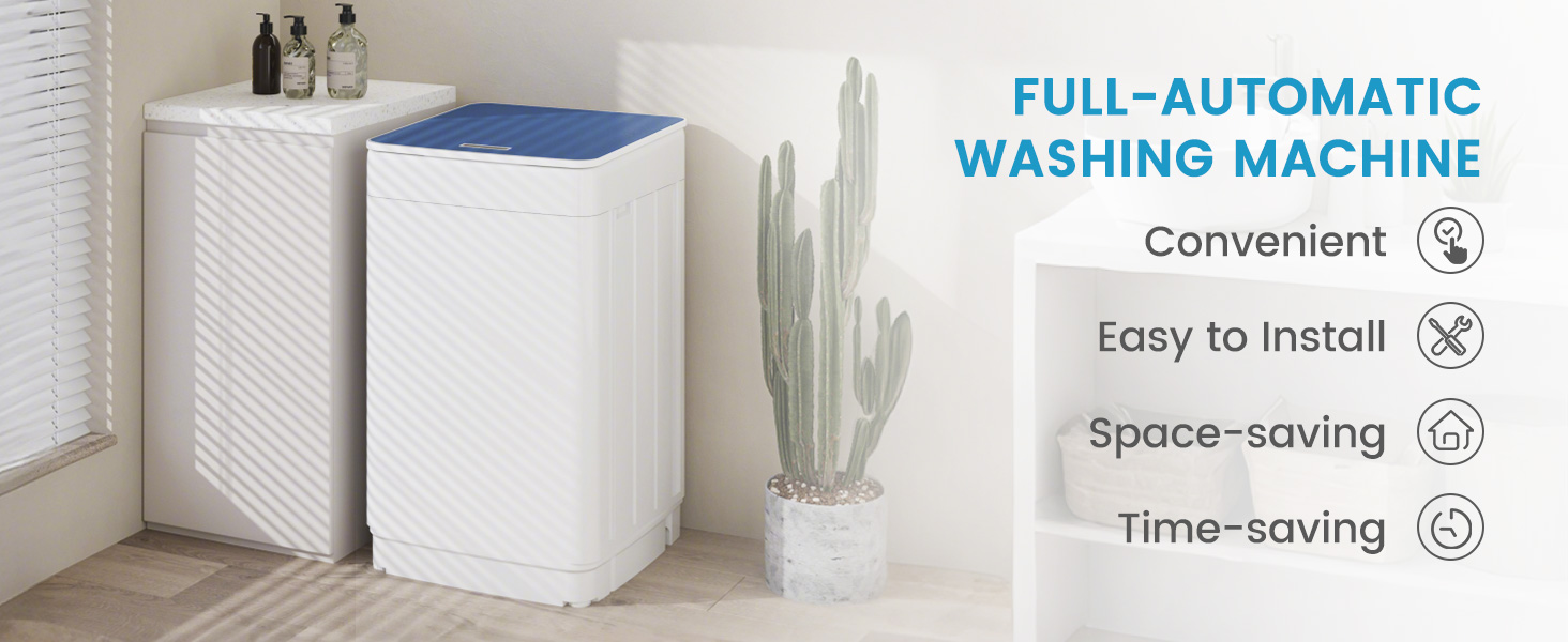 full automatic washing machine apartment laundry washer lavadora