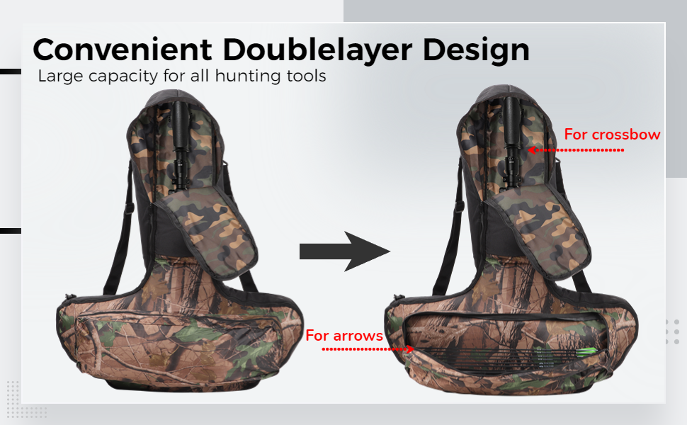 Crossbow Case For Hunting And Archery Training, Crossbow Case With Soft Padded Lining