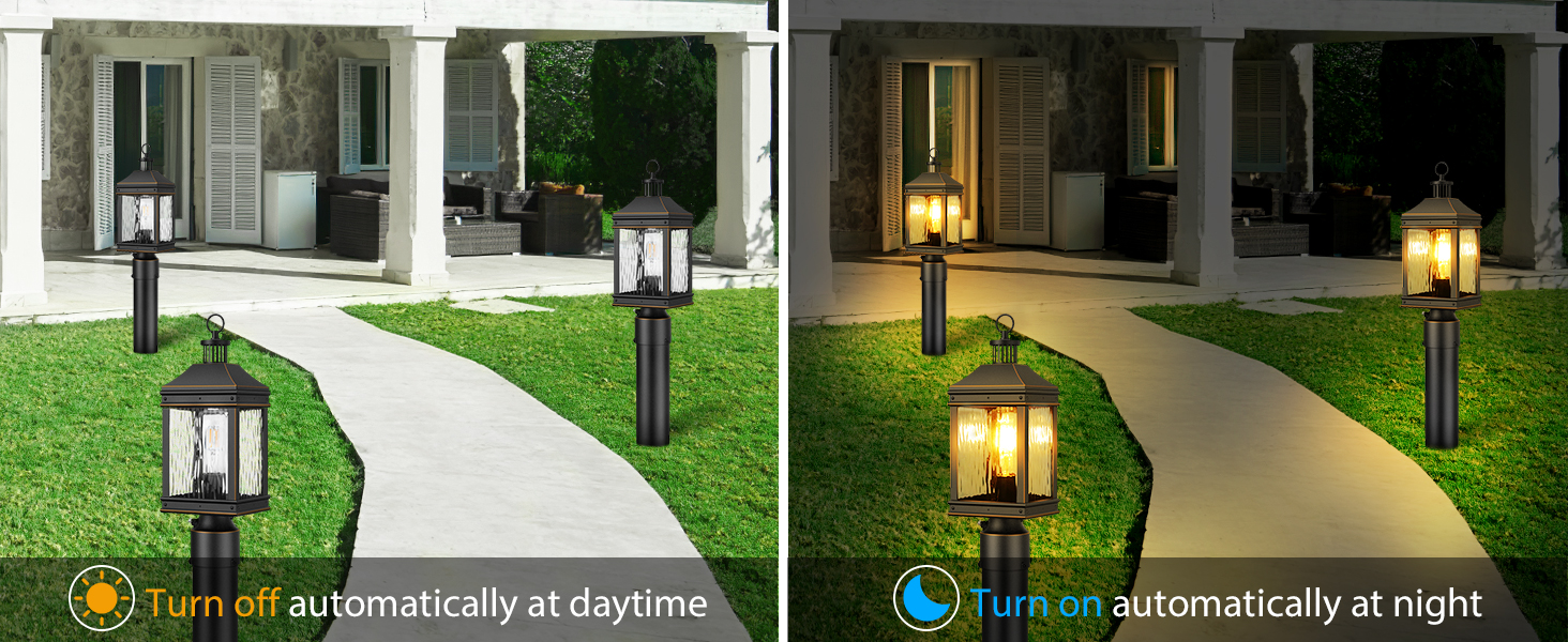 outdoor post lights