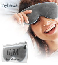 heat eye mask microwave activated moist eye compress