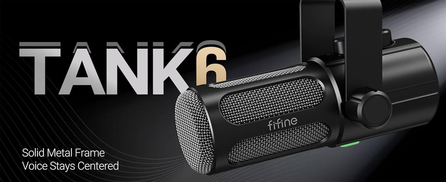 XLR studio microphone