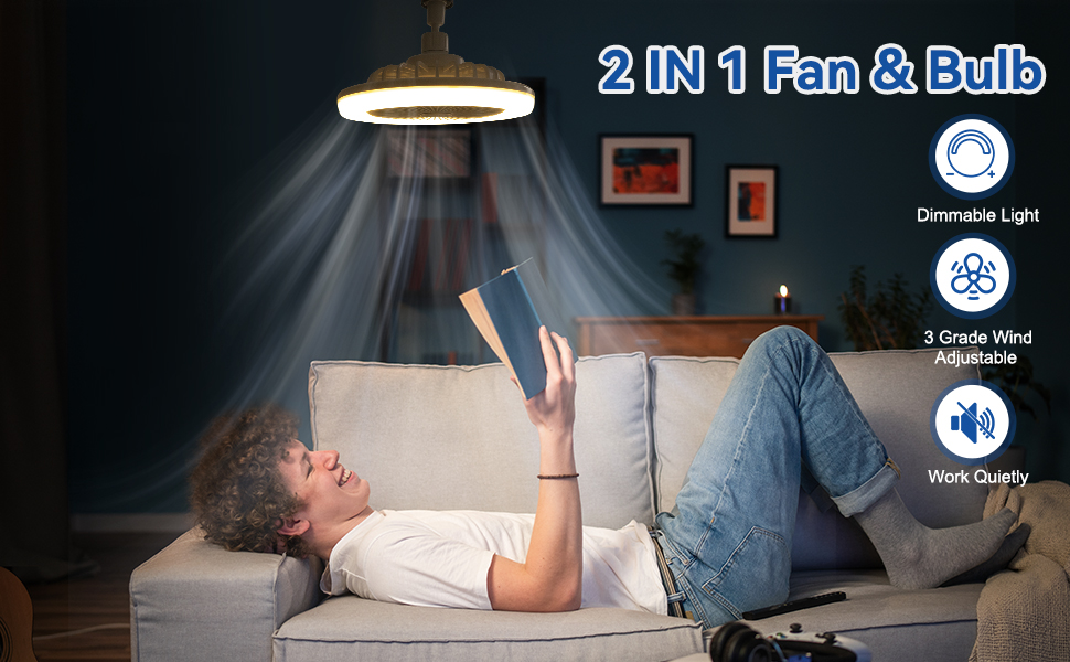 Fan Light Bulb