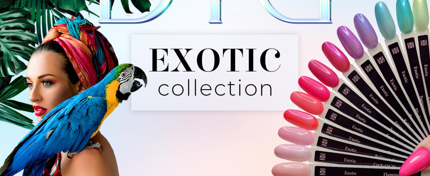 polish gels exotic