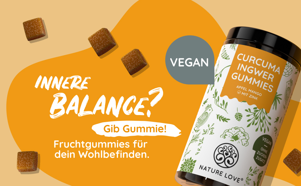 kurkuma curcumin curcuma turmeric extrakt hochdosiert ingwer gesunde gummibärchen gummies kurcuma 