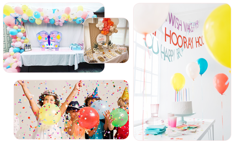 WISYOK 4000Pcs Glue Dots for Balloon, Point Dots, Removable