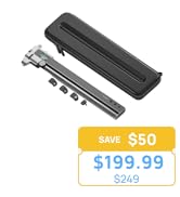 NeoRuler Digital Caliper Kit Premium Combo, 12 inch NeoCaliper Measuring Tool, ±0.004 inch Accura...