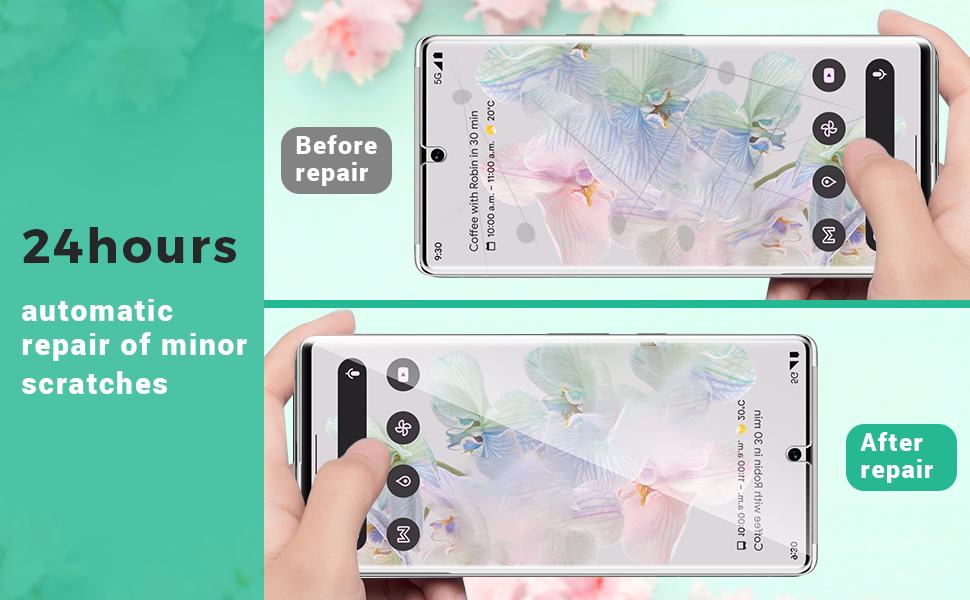 [2+2] EGV 2 Pack Google Pixel 6 Pro TPU Screen Protector + 2 Pack