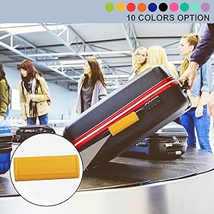 luggage identifiers for suitcases