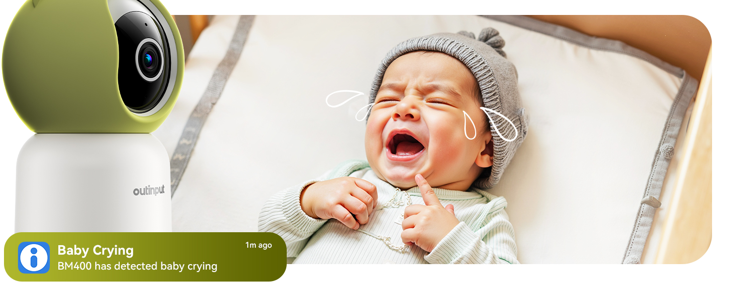 BM400 WiFi baby monitor