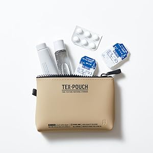 Amazon | キングジム 小物入れ テクス ポーチ スリム 半透明