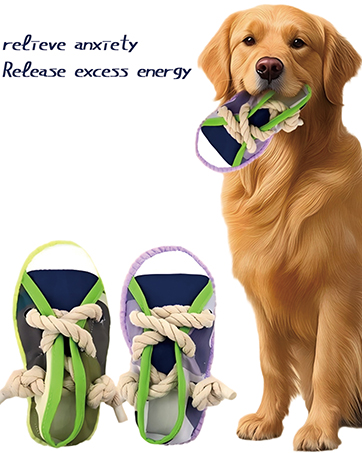 Dog slipper toy