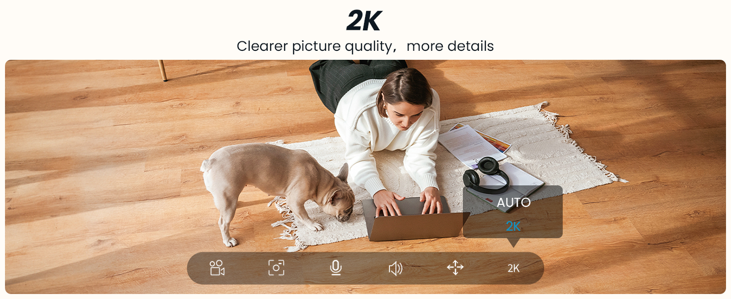 2k indoor camera