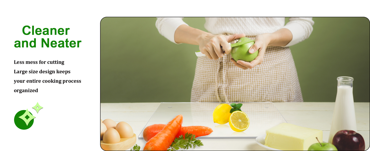 clear cutting boards for kitchen