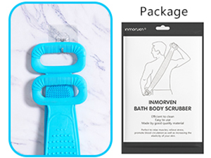 back scrubbers for use in shower