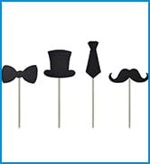 Mustache Cupcake Toppers