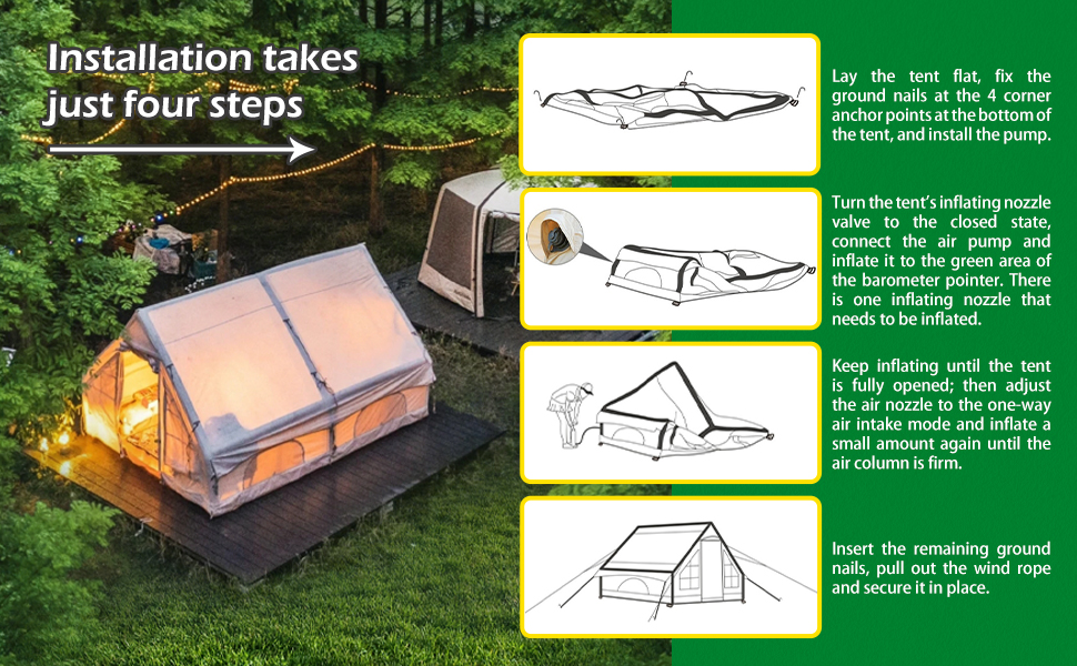 Inflatable Camping Tent