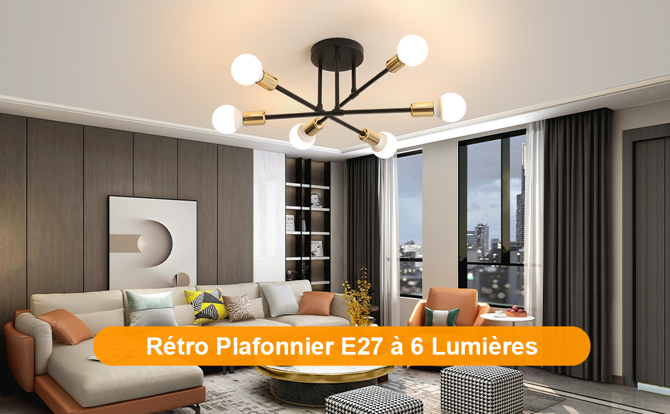 现代客厅åŠç¯