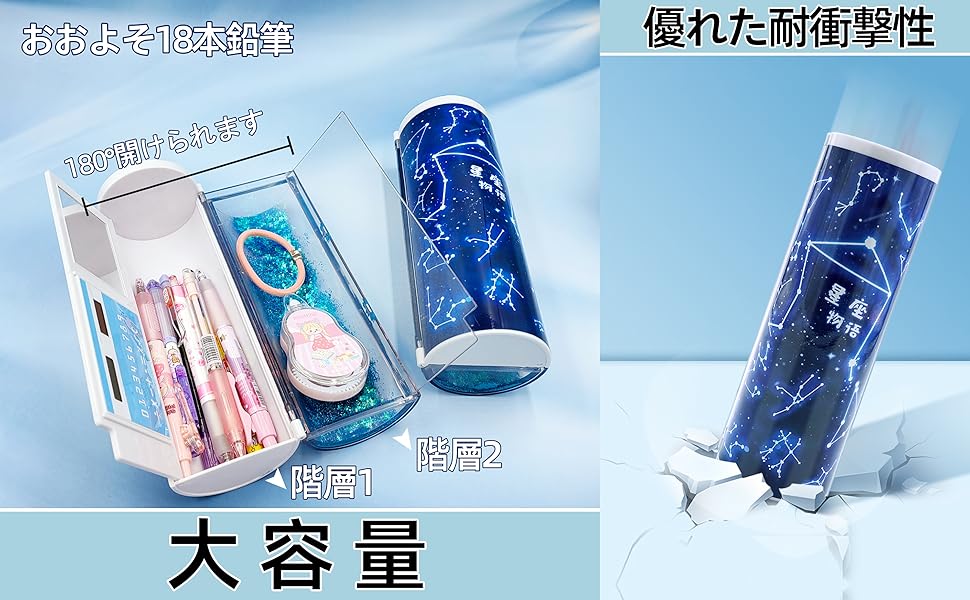 ペンケース 筆箱 筒形 可愛い 文房具ボックス 文具収納 電卓 ホワイト パンダ ペンケース 筆箱 筒形 可愛い 文房具 ボックス ホワイト 電卓 鏡
