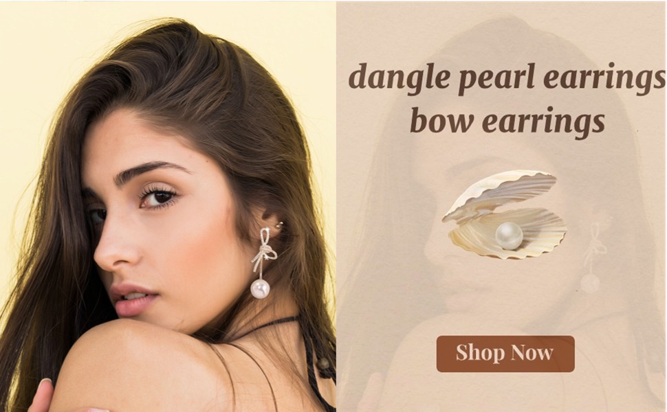 pearl earrings for women