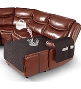 Ruaozz 100% Waterproof Chaise Lounge Couch Cover for Sectional Recliner Sofa 1 Piece Right Chaise...