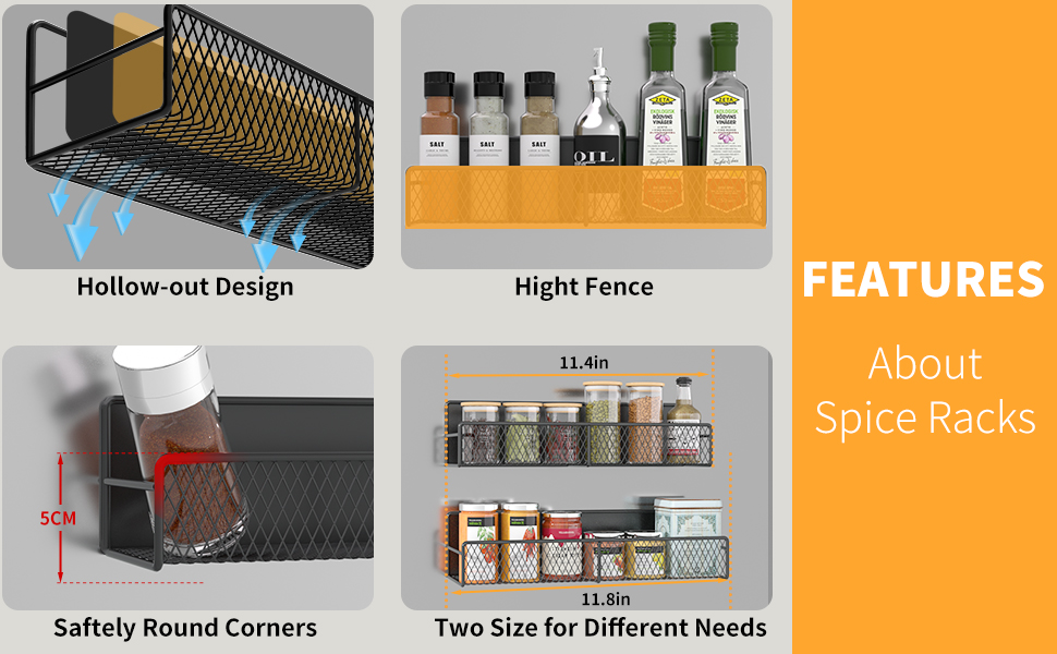 magnetic spice rack organizer,spice rack magnetic,magnetic shelf,spice organizer,magnetic shelves