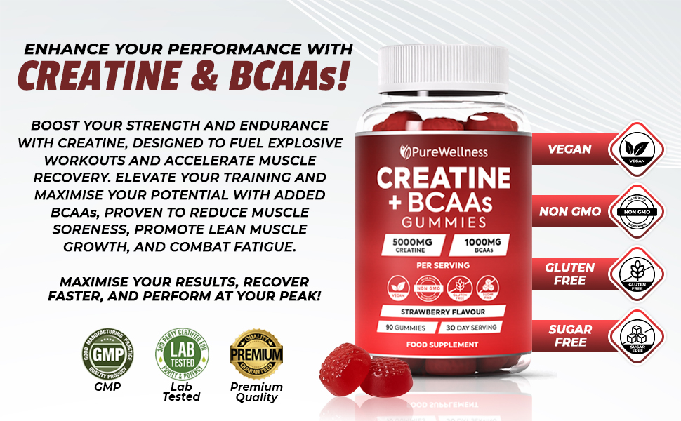 enhanced performance with creatine and bcaas