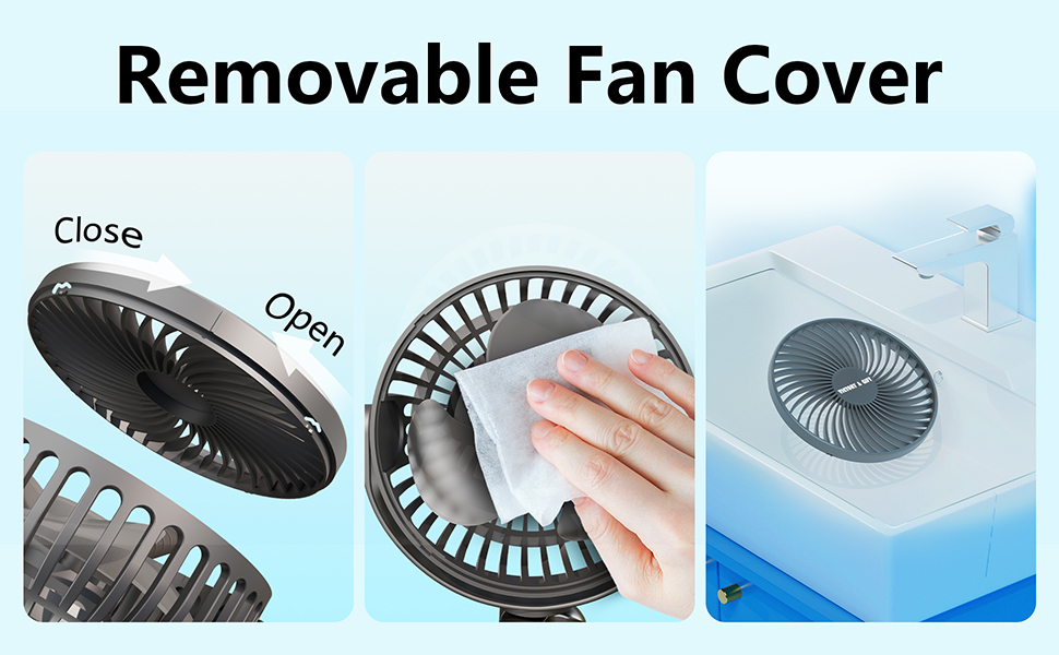 stroller accessories;portable fan rechargeable;rechargeable fan