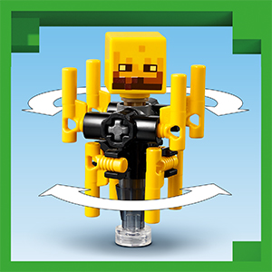 Amazon.co.jp: レゴ(LEGO) マインクラフト ネザーの溶岩バトル
