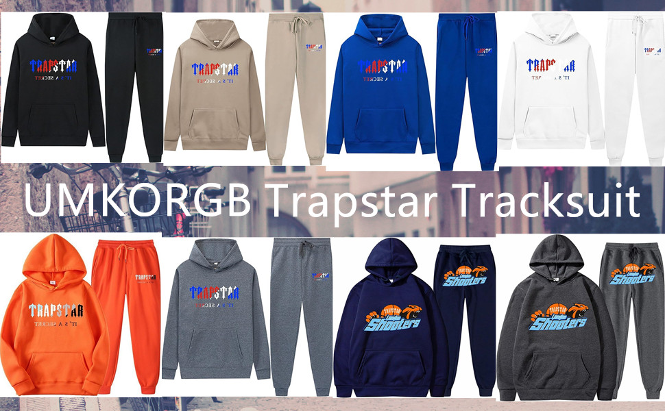 Trapstar ワッフルZIPパーカー 橙 UK限定 M ヘビースウェットx裏ワッフルgscいっぱい ZIPパーカー (MENS