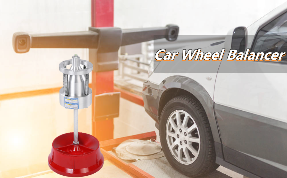 Qiilu Portable Bubble Wheel Balancer, Truck Professional Hubs Wheel