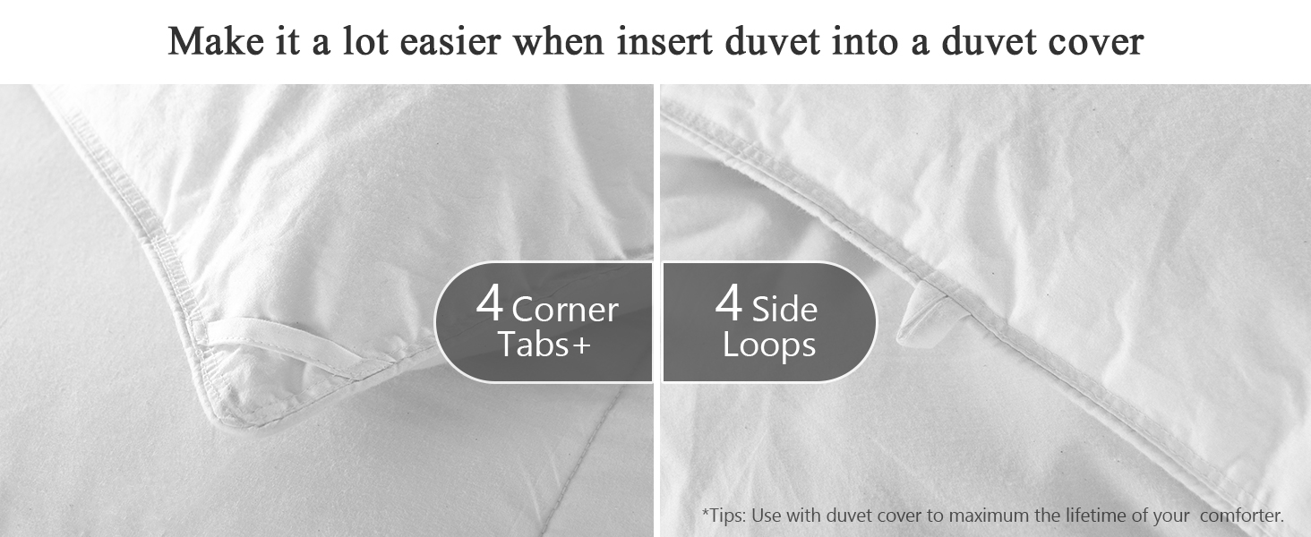 4 Corner Tabs 4 Side Loops