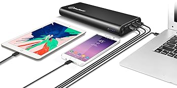 USB-C PD Power Bank 27000mAh, iProPower Portable External Battery Pack  Power Delivery Charger for MacBook Air/Pro Laptop Tablet iPhone Smartphone  99.9