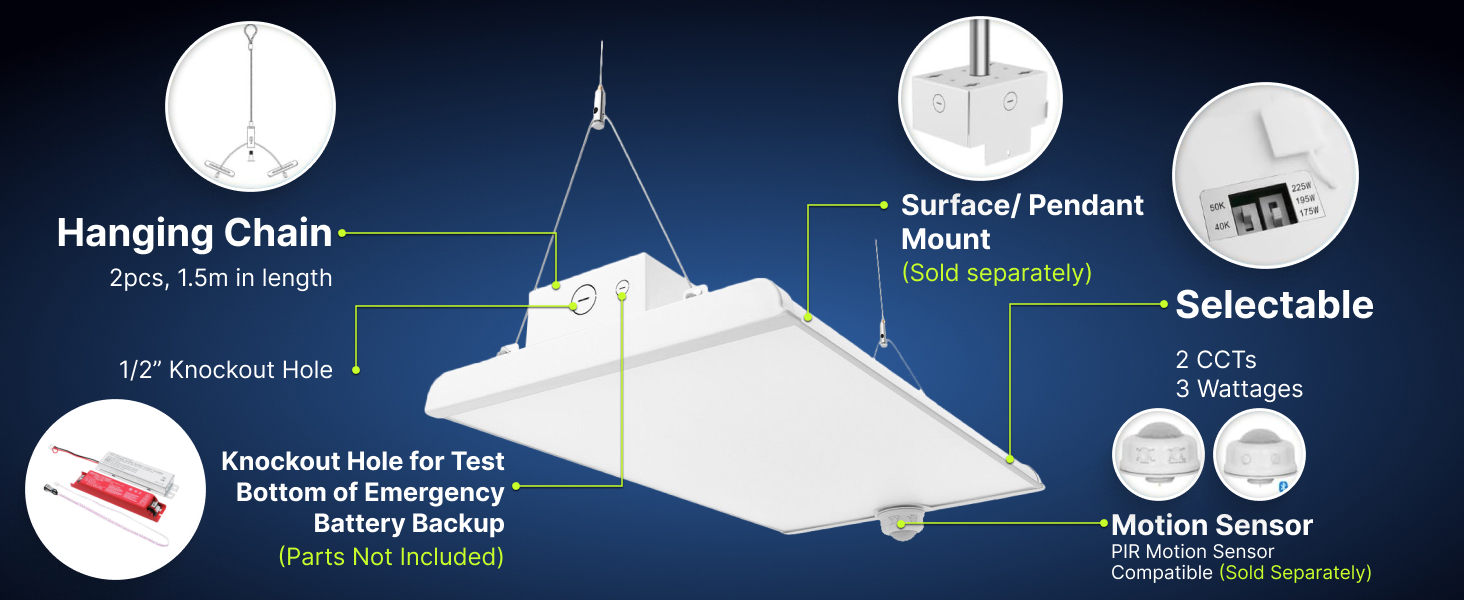 Konlite ALTA LED High Bay Lights
