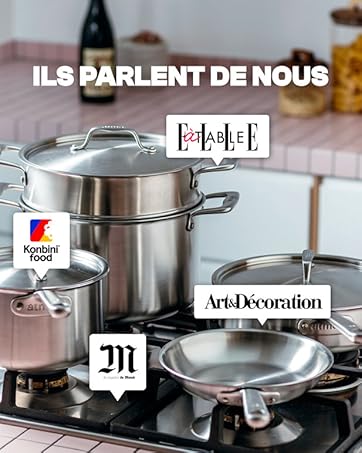 Poêle induction Atma la Bonne 30cm - Inox triple couche - Sans PFAS - Fabriquée en France 0edd468f 3678 4d7a B8dd 8a08b0a5b5b6. CR0,0,617,772 PT0 SX362 V1