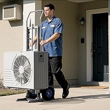 Easy Moving and Installation for HVAC, AC Units!