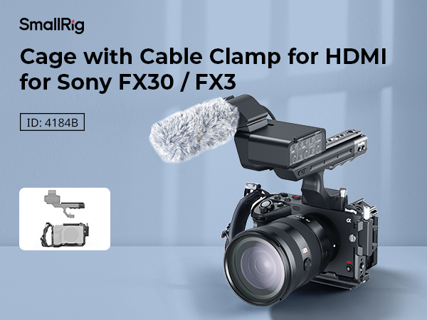 Amazon.com : SmallRig Handheld Cage Kit for Sony FX30 FX3