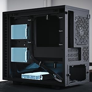 PCケース(自作PC用) Fractal Design Define7 Nano TG Light T Amazon.com: Fractal Design Define 7 Nano Black TG Light Tint