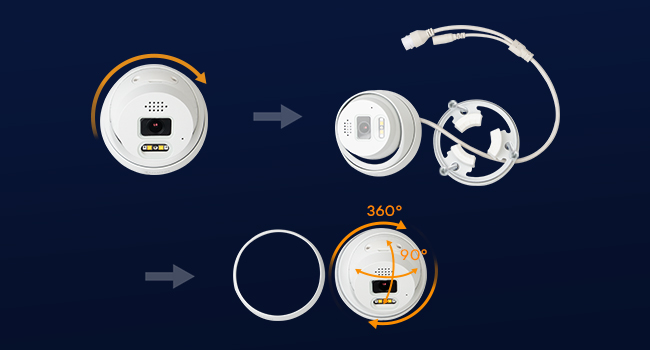 onwote camera security outdoor poe ip face recognition cameras business commercial indoor