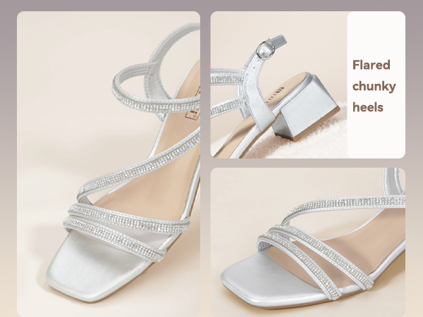 みみ❀　1001 Amazon.com | mysoft Women's 2.25 Inch Low Chunky Heels Dress