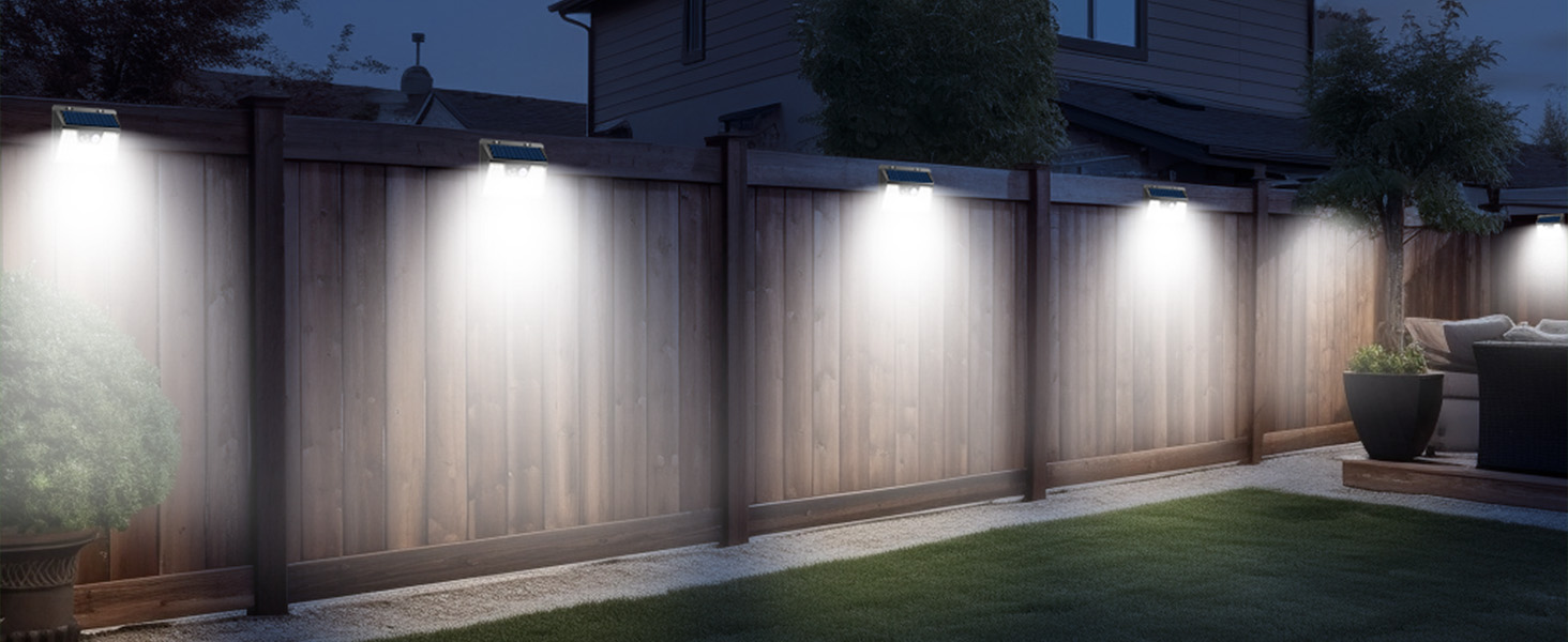 outdoor solar wall lights