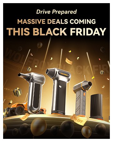 WOLFBOX jump starter with air compressor Exclusive Anniversary Sale 20%