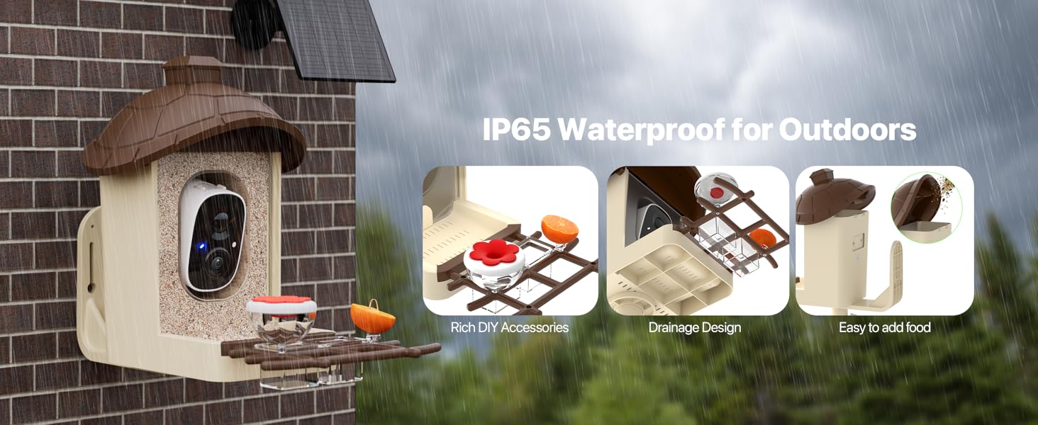 smart bird feeder with camera