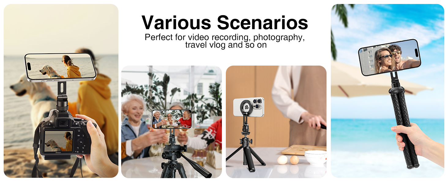 phone holder for tripod