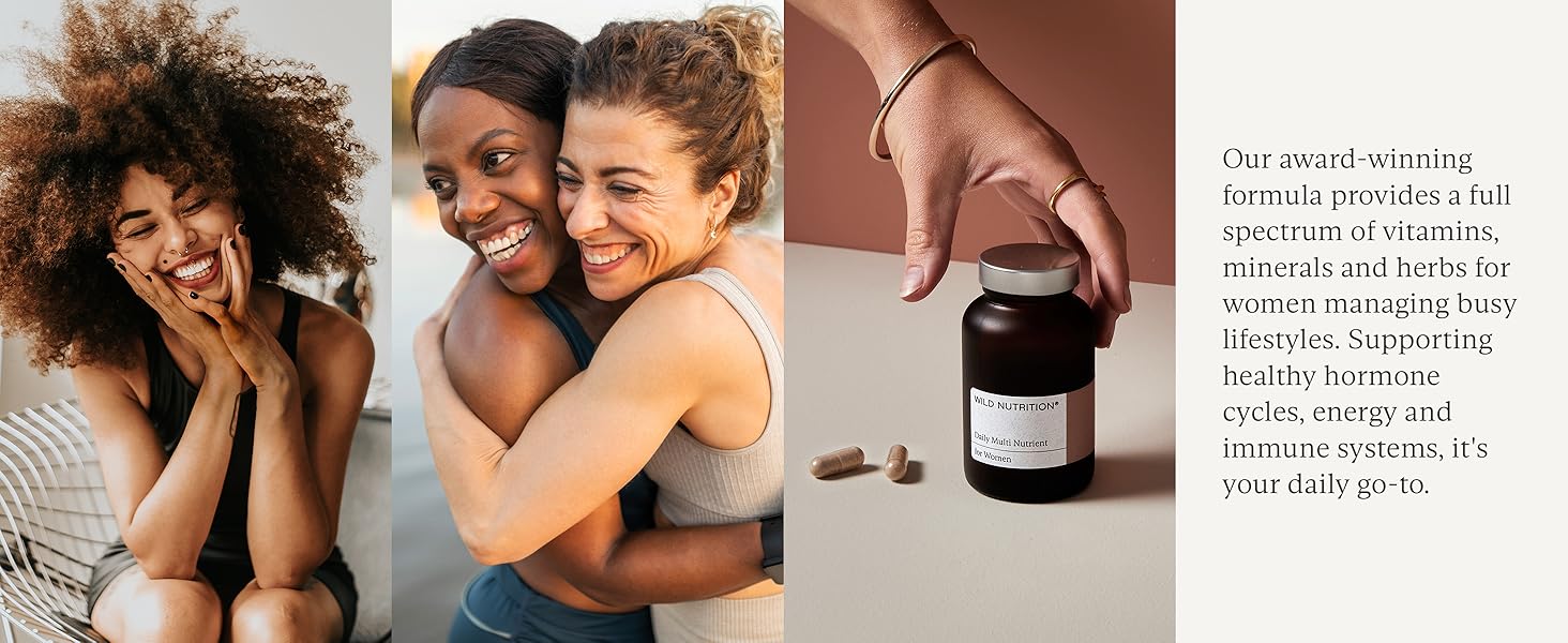 Wild nutrition daily multi vitamin for women.