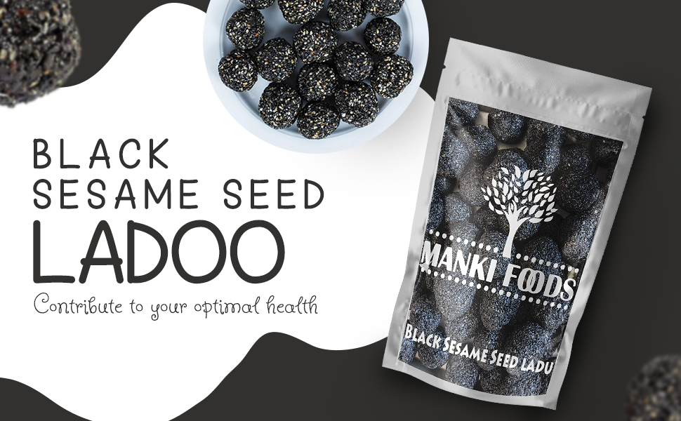 Maanki Black Sesame Seed Home Made Till Ladoo)/Black Till